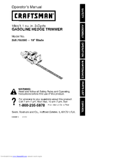 CRAFTSMAN 358.795690 Operator's Manual