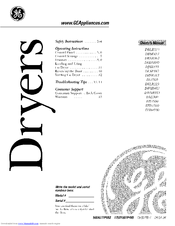 GE DSLR483 Owner's Manual