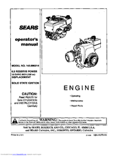 Craftsman 143.996514 Operator's Manual
