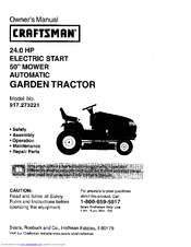 CRAFTSMAN 917.273221 Owner's Manual