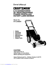 CRAFTSMAN 917.379591 Owner's Manual