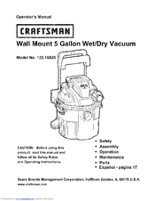 CRAFTSMAN 125.16825 Operator's Manual
