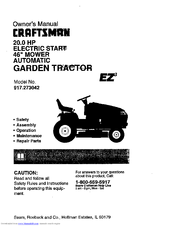 CRAFTSMAN EZ3 917.273042 Owner's Manual