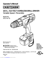 Craftsman 973.114170 Operator's Manual