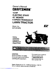 CRAFTSMAN 917.271072 Owner's Manual
