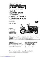 CRAFTSMAN 917.271052 Owner's Manual