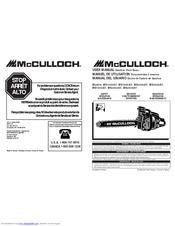 McCulloch MS1846AV User Manual