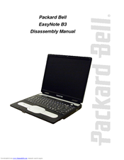 Packard Bell EasyNote B3 Disassembly Manual