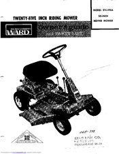 Montgomery Ward ZYJ-93A Owner's Manual And Parts List
