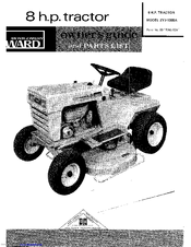 Montgomery Ward ZYJ-1398A Owner's Manual And Parts List