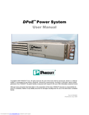Panduit DPOE PN380C User Manual