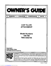 MTD TMO-3302105 Owner's Manual