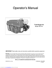 MTD 190-181 Operator's Manual
