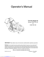 Mtd OEM-190-180 Operator's Manual