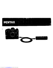 Pentax Remote Battery Pack Operating Manual
