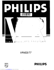 Philips VR453/77 Manual