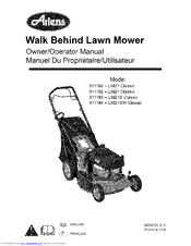ARIENS 911184-LM21SW Classic Owner's Manual