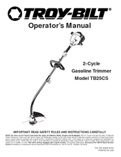 Troy-bilt AST TB25CS Operator's Manual