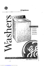 GE WJXR2080T Owner's Manual