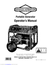 Briggs & Stratton 30471 Operator's Manual