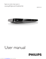 Philips BDP5510 User Manual