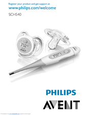 Philips AVENT AVENT SCH540 s User Manual