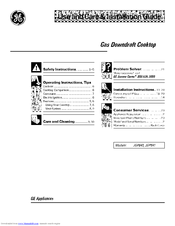 Ge JGP640 Use And Care & Installation Manual