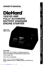 DIEHARD 200.713151 Owner's Manual