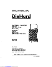 DIEHARD 200.71240 Operator's Manual