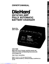 DIEHARD 200.713201 Owner's Manual