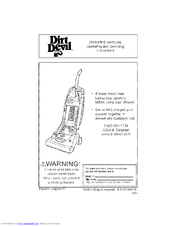 DIRT DEVIL 87900 Owner's Manual