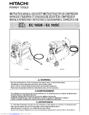 Hitachi EC 10SC Instruction Manual