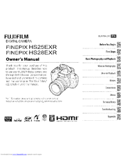 FujiFilm FINEPIX HS25EXR Owner's Manual