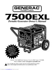 Generac Portable Products 1315-0 Owner's Manual
