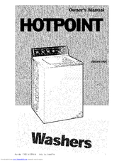 Hotpoint VWXR4100T Owner's Manual