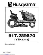 Husqvarna 917.289570 Owner's Manual