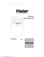 HAIER XQB60-91AF User Manual