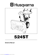 Husqvarna 524ST Owner's Manual