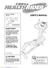 Healthrider HRE99940 User Manual