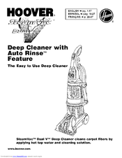 HOOVER SteamVac DualV Manual