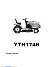 HUSQVARNA YTH1746A Owner's Manual