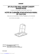 IKEA IHW8305WS0 Installation Instructions And Use & Care Manual