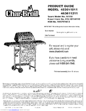 Char-Broil 16118 Product Manual