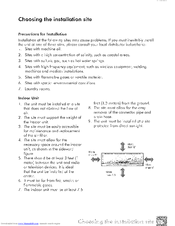 FRIGIDAIRE FRS093LW12 Installation Manual
