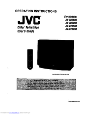 JVC AV-27D500 User Manual