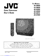 JVC AV 32020 User Manual