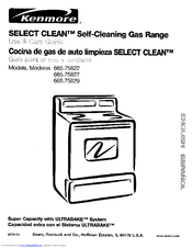 Kenmore SELECT CLEAN 665.75822 Use & Care Manual