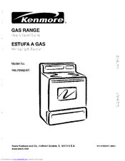 Kenmore 790.79992100 Use & Care Manual