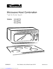 Kenmore 721.62772 Use & Care Manual