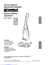 Kenmore 116.32733 Owner's Manual